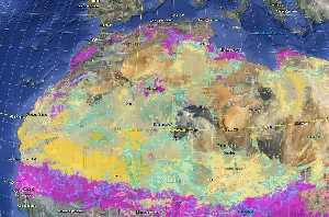 Anthropogenic, natural, and hydrologic dust sources visualized with GoogleEarth.