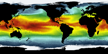 [GFDL CM2.5 SST snapshot - no land - small]