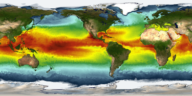 [GFDL CM2.5 SST with NASA land - small]